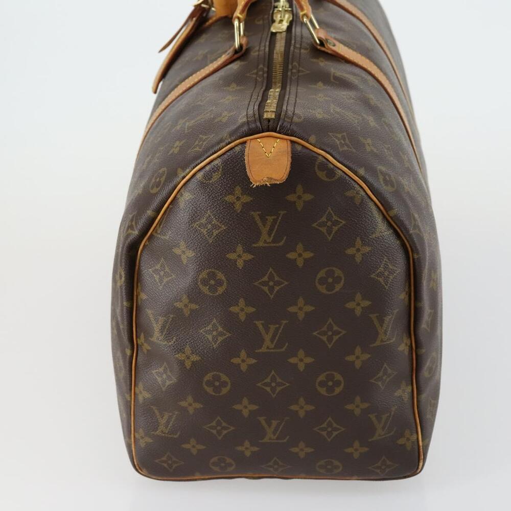 LOUIS VUITTON Monogram Keepall 50 Boston Bag M41426 LV Auth 155568 - Picture 3 of 16